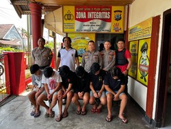 6 Remaja Bikin Onar-Aniaya 2 Siswa SMAN 2 Langowan Minahasa Ditangkap