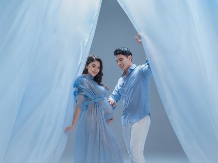 Potret Maternity Shoot Aktor FTV Ridho Illahi dan Istri Jalani Kehamilan Anak Pertama