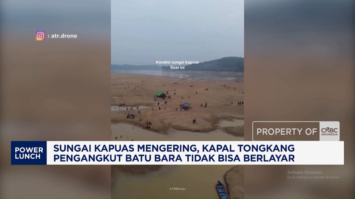 Video: Sungai Mengering, Ikan Mati hingga Tongkang Batu Bara Terhenti
