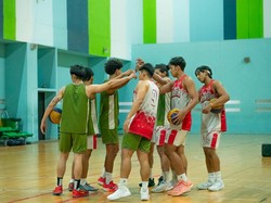 Pemanasan Timnas Basket 3x3 di Taiwan Jelang Asian Games 2026