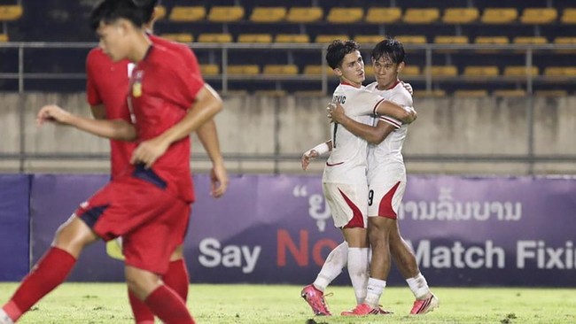 Timnas Indonesia U-20 menang telak 3-0 atas Laos
