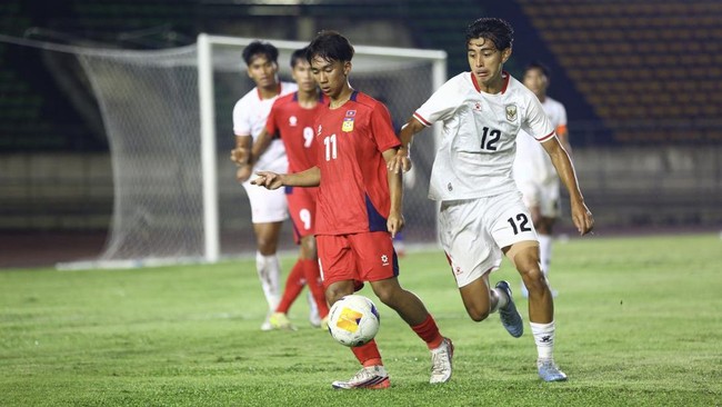 Timnas Indonesia U-20 menang telak 3-0 atas Laos