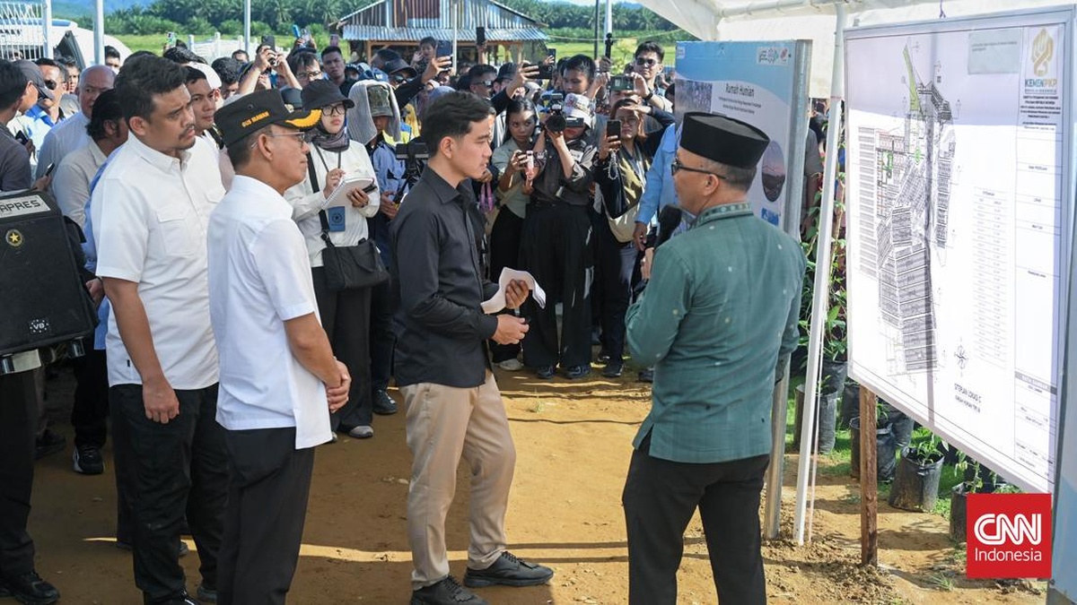 Gibran pastikan kesiapan Huntap Buat Penyintas Banjir di Tapsel Segera Dibangun