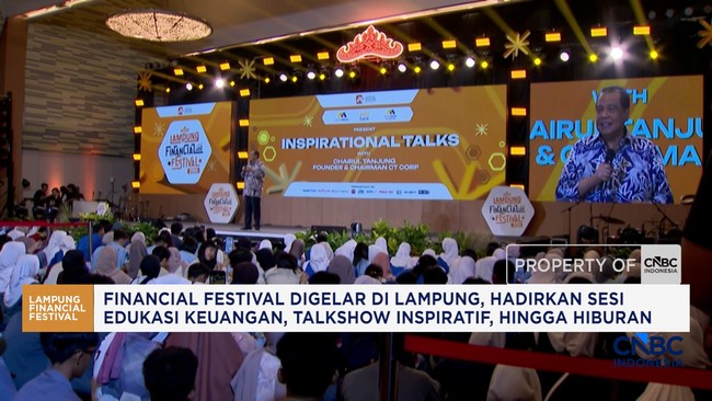 Video:Financial Festival Digelar di Lampung, Hadirkan Edukasi Keuangan