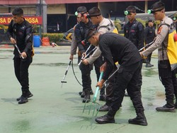 Optimalkan Penanganan Karhutla, Polda Sumsel Perkuat Kesiapan Personel