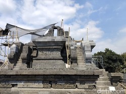 Pemugaran Candi Jago Malang Masuk Tahap 2