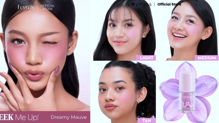Beaupicks: 5 Rekomendasi Purple Blush yang Cocok untuk Pemilik Olive Skin Tone