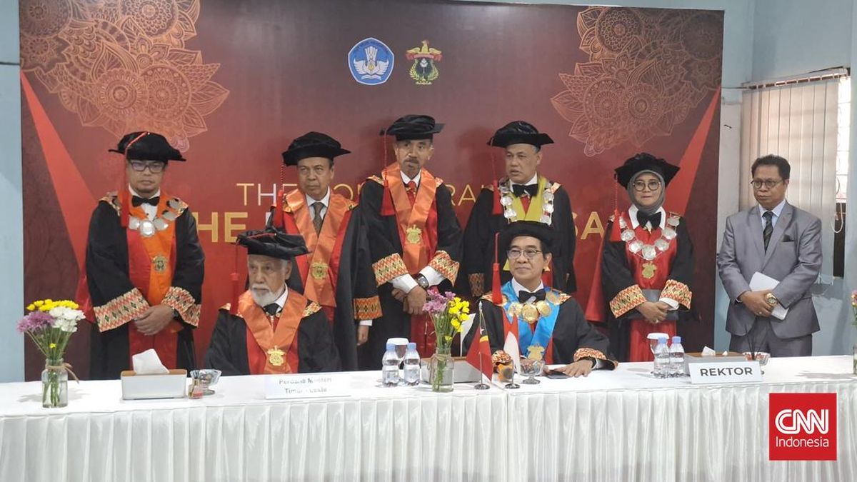 Unhas Beri Gelar Kehormatan Doctor Honoris Causa ke Xanana Gusmao