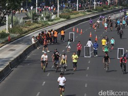 Video Imbas Abu Krakatau, CFD Jakarta Ditutup Lebih Cepat!
