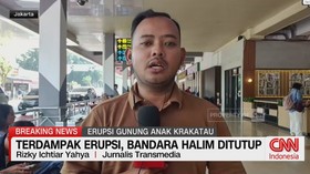 Bandara Halim Perdanakusuma, erupsi Anak Krakatau, bandara ditutup, penerbangan Jakarta, Gunung Anak Krakatau, penerbangan terganggu,