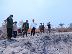 Cek Penanganan Karhutla di Muba, Gubernur Sumsel Minta Diatasi Sedini Mungkin