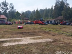 Heli Water Bombing Tiba Hari Ini, Siap Padamkan Karhutla Ijen
