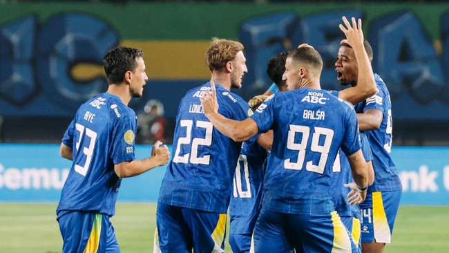 Persib Bandung mengalahkan PSM Makassar dengan skor 3-1 pada pekan pertama Super League. (Dok. Persib)
