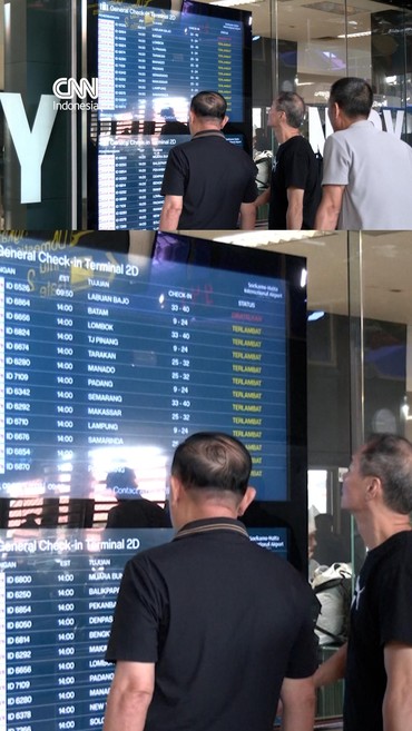 Sebanyak 209 penerbangan di Bandara Internasional Soekarno-Hatta (CGK) terdampak akibat erupsi Gunung Anak Krakatau.