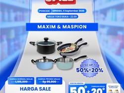 Cuma di Transmart Full Day Sale, Alat Masak Semurah Ini