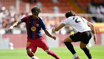 Sorotan Dunia Olahraga CNN Sport : Hasil Liga Spanyol: Lamine Yamal 2 Gol, Barcelona Gulung Valencia 5-0