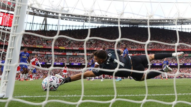Soccer Football - Premier League - Arsenal v Chelsea - Emirates Stadium, London, Britain - September 6, 2026 Arsenal's Kai Havertz scores their first goal Action Images via Reuters/Paul Childs