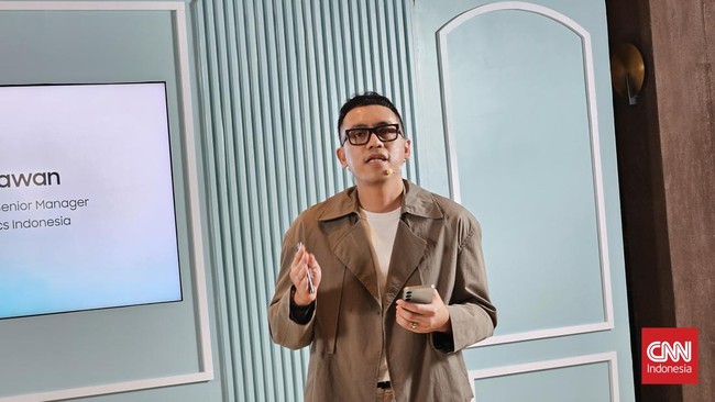 MX Product Marketing Senior Manager Samsung Electronics Indonesia Ilham Indrawan