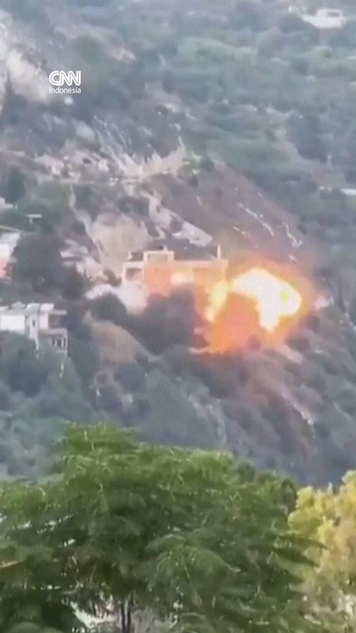 Detik-detik Serangan Israel di Lebanon Selatan, 4 Orang Tewas