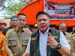 Abu Vulkanik Anak Krakatau Masuk Palembang, Ini Kata Gubernur Sumsel