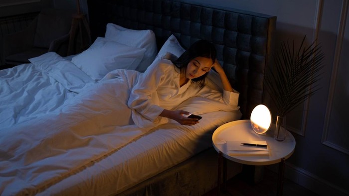 Mengalami kesulitan tidur