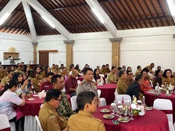 Kapolres Bayu Pati Hadiri Rakor Penanggulangan Kemiskinan di Tabanan