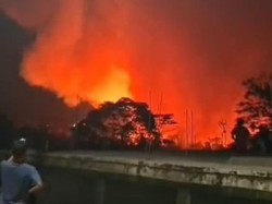 Api Belum Padam, Kebakaran Lahan di Bogor Merembet ke TPA Galuga