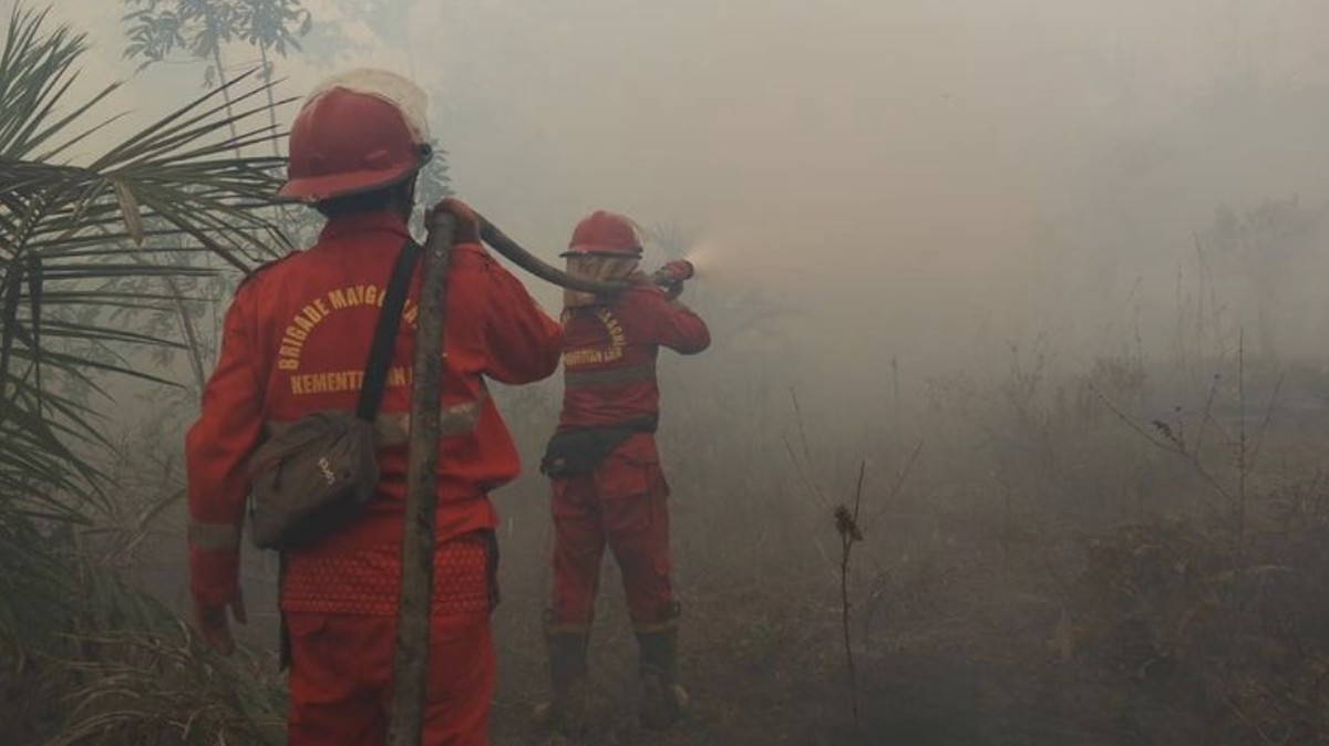 Karhutla Masih Kepung Kalimantan, Kualitas Udara Pontianak Terburuk