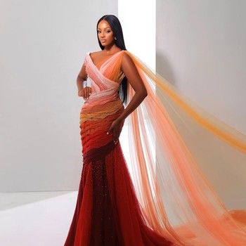 Miss Uganda Jadi Sorotan Pakai Gaun Terinspirasi Operasi Caesar