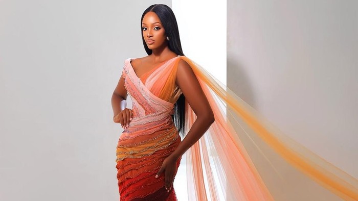 Miss Uganda Jadi Sorotan Pakai Gaun Terinspirasi Operasi Caesar