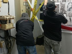 Bareskrim Lepas Police Line dan CCTV di B Fashion Sarang Narkoba