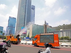 DLH DKI Sebut Udara Jakarta Membaik Usai Penyiraman Abu Vulkanik Anak Krakatau