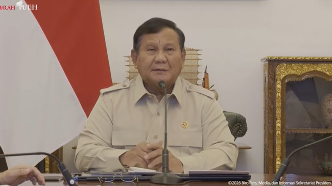 Presiden Prabowo Pimpin Ratas Perkembangan Penanganan Bencana Alam, 7 September 2026