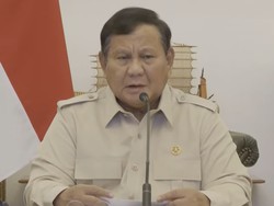 Video Prabowo soal Bencana di RI: Ini Takdir Kita Berada di Ring of Fire