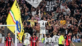 Soccer Football - Serie A - Juventus v AC Milan - Allianz Stadium, Turin, Italy - September 6, 2026 Juventus' Federico Gatti celebrates scoring their first goal REUTERS/Daniele Mascolo