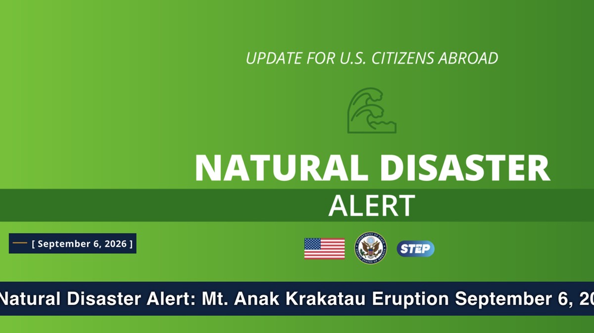 Anak Krakatau Erupsi, Amerika-Malaysia Warning Warganya di RI