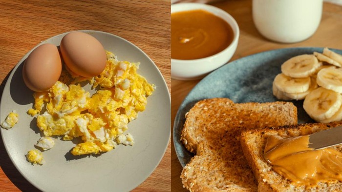 Telur Orak-Arik dan Roti Panggang Selai Kacang, Mana yang Lebih Sehat untuk Kadar Gula Darah?