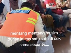Aroma Durian Semerbak, Penumpang KRL Green Line Kena Sidak