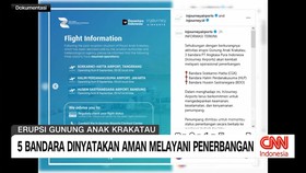 5 Bandara Dinyatakan Aman Melayani Penerbangan
