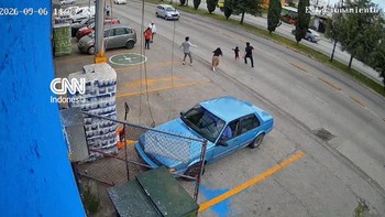 Aksi Heroik Petugas Supermarket Selamatkan Anak di Meksiko