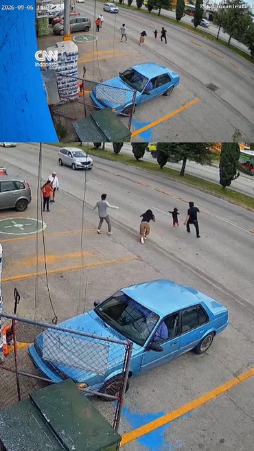 Aksi Heroik Petugas Supermarket Selamatkan Anak di Meksiko