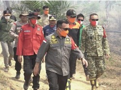 Karhutla Jambi Tersisa 2 Titik, Al Haris: Dalam Pemadaman