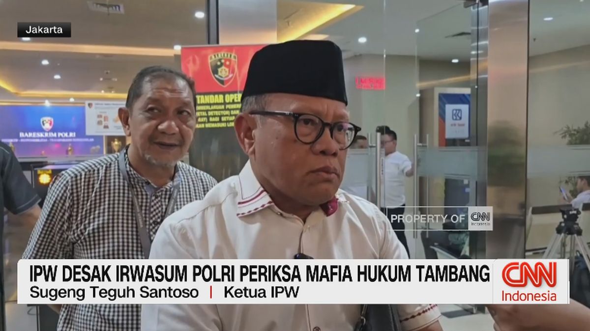 VIDEO: IPW Desak Irwasum Polri Usut Dugaan Mafia Hukum Kasus Tambang