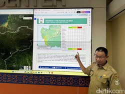 1.057 Titik Panas Terdeteksi Lagi di Kalbar, Paling Banyak di Ketapang