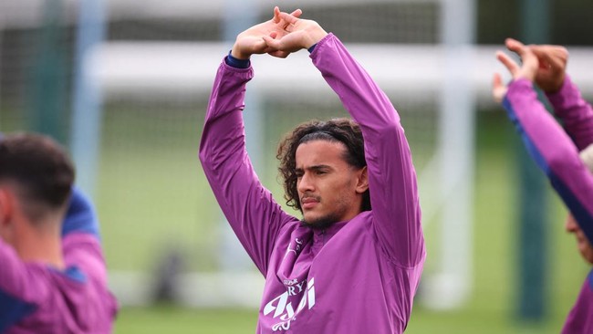 Soccer Football - UEFA Champions League - Manchester City Training - Etihad Campus, Manchester, Britain - September 7, 2026 Manchester City's Ayyoub Bouaddi during training Action Images via Reuters/Ed Sykes