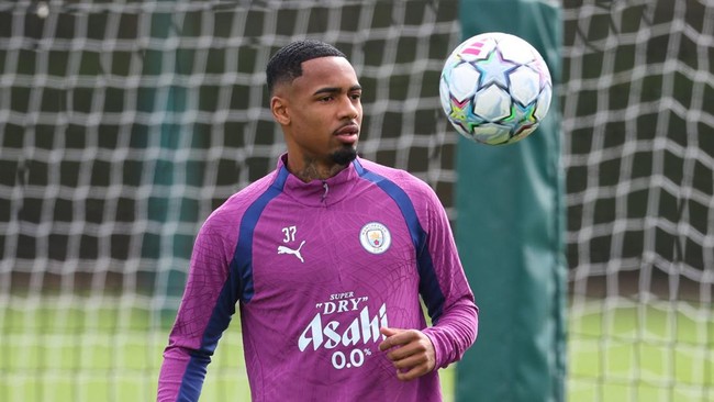 Soccer Football - UEFA Champions League - Manchester City Training - Etihad Campus, Manchester, Britain - September 7, 2026 Manchester City's Allan during training Action Images via Reuters/Ed Sykes