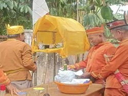Pemangku Adat Kahayan Hilir Pulpis Gelar Ritual Memanggil Hujan