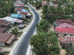 4 Tahun Berdebu, Jalan Ujung Lamuru-Palattae Mulus Diperbaiki Pemprov Sulsel