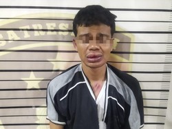 Bakar Barang Minimarket untuk Mencuri, Pria di Medan Nangis Saat Kepergok