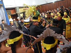 Mengenal Tiang Ayu dalam Upacara Erau Kutai